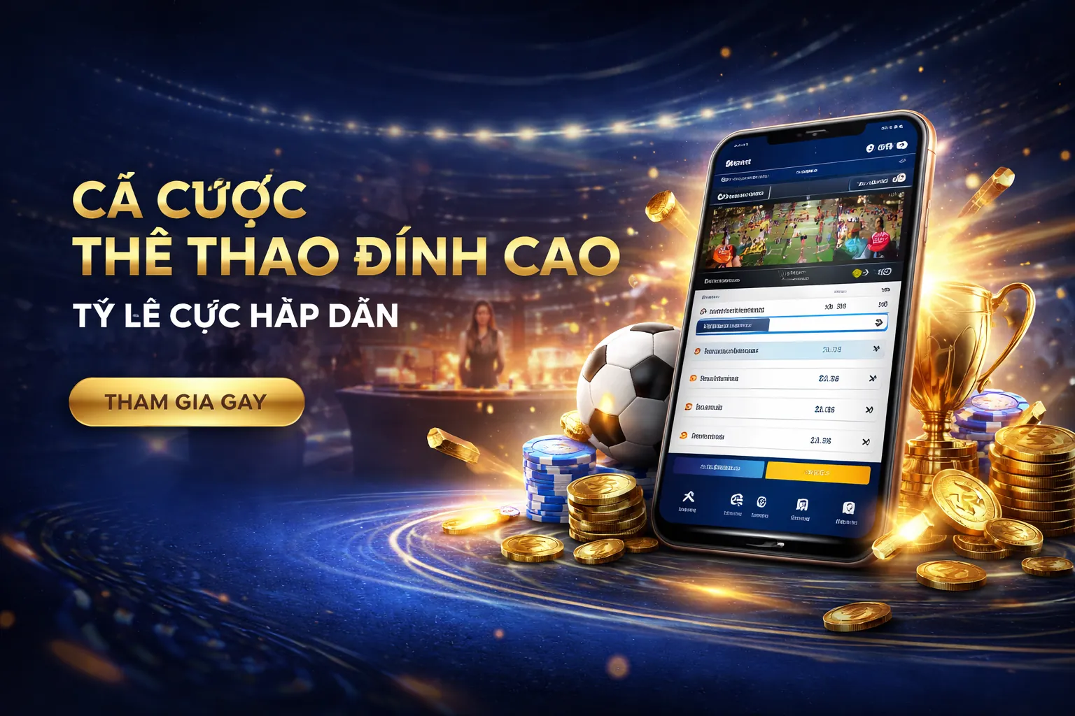 Sân khúc côn cầu với khán giả